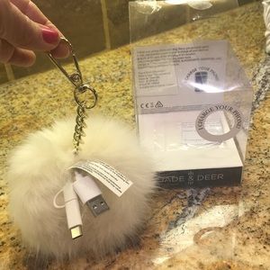 Charging Power Bank Bag Charm